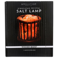 Evolution Salt Wooden Basket Salt Lamp - 1 Count