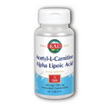 Kal Acetyl-L-Carnitine & Alpha Lipoic Acid - 60 Tabs