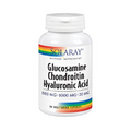 Solaray Glucosamine Chondroitin Hyaluronic Acid - 90 Veg Caps