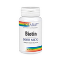 Solaray Biotin - 60 Lozenges