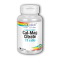 Solaray Cal-Mag Citrate - 90 Caps