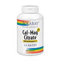 Solaray Cal-Mag Citrate - 180 Caps