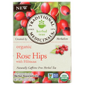 Traditional Medicinals Teas Organic Tea - Rose Hips with Hibiscus 16 Bags