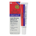 Derma e Anti-Wrinkle Vitam A Eye Creme - 0.5 oz