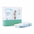 Unisex Baby Diaper McKesson Tab Closure Size 4 Disposable Moderate Absorbency - 31 Bags by McKesson