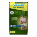Male Adult Absorbent Underwear - 32 Bags by Kimberly Clark