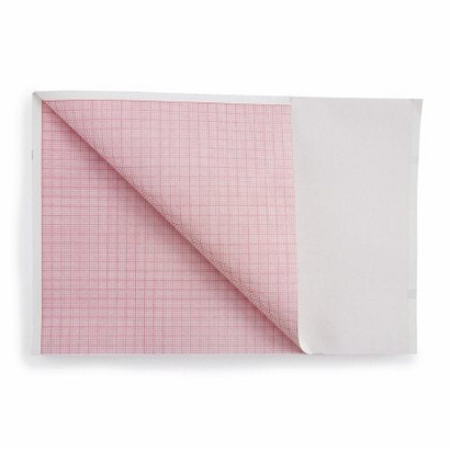 ECG Recording Paper 8.27 Inch X 80 Foot Z-Fold - 175 Count by McKesson