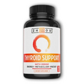 Thyroid Support with Iodine 60 Veg Caps by Zhou Nutrition