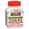 21st Century Glucosamine Chondroitin 60 Caps by 21st Century