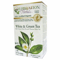 Organic White & Green Tea 24 Bags by Celebration Herbals