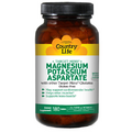 Country Life Magnesium - Potassium Aspartate Target-Mins - 180 Tabs