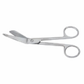 Bandage Scissors Vantage Lister 7-1/4 Inch Length Office Grade Stainless Steel NonSterile Finger Ri - 1 Each by Miltex