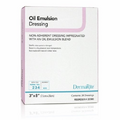 Oil Emulsion Impregnated Dressing DermaRite 3 X 8 Inch Mesh Gauze Petrolatum Emulsion Sterile - 24 Count by DermaRite