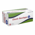 Elastic Bandage Dynarex 4 Inch X 4-1/2 Yard Standard Compression Clip Detached Closure Tan NonSteri Tan 1 Each by Dynarex