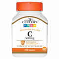 Vitamin C Prolonged Release 110 Tabs by 21st Century