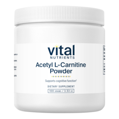 Vital Nutrients - Acetyl L-Carnitine Powder 100 gms