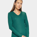 Expert Brand DriMax Women's Performance V-Neck Long Sleeve Shirt Extended Sizes