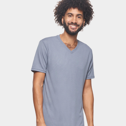 Expert Brand Oxymesh Men's V-Neck Short Sleeve Active T-Shirt