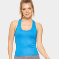 Expert Brand Women's Cropped Racerback Athletic Tank Top