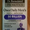 Garden of Life Once Daily Men's  Probiotics 50 Billion CFU 30 Veg Caps 11/2025