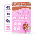 Obvi More Than Collagen Peptides Powder, Cocoa Cereal, 30 Servings, 13.68 Oz USA