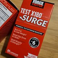 Force Factor Test X180 Surge - Powerful Testosterone Booster, Brand NEW 05/2026