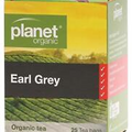 Planet Organic Herbal Tea Bags, 25 Pieces (Earl Grey)