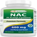 Best Naturals NAC 600 mg 250 Capsules
