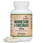 Double Wood Supplements Magnesium L Threonate Magtein 100 Caps