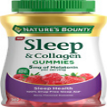 Nature’s Bounty® Sleep & Collagen 5mg Melatonin, Sleep Aid Berry 140 Gummies