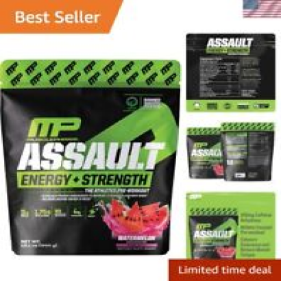 Intense Pre-Workout Powder for Explosive Energy & Strength - Watermelon Flavor