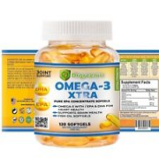 Natural Ultra Pure Omega 3 Fish Oil 2600mg Small Potent Joint Pain Relief XL