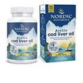 Nordic Naturals Arctic CLO All Natural Cod Liver Oil Soft Gels Lemon 90 Ct
