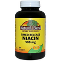Nature's Blend Timed Release Niacin 500 mg 300 Tabs