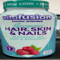 vitaFusion hair skin nail 135 Gummies expire 07/2024