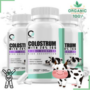 120pcs Colostrum Capsules 1000 Mg Support Gut & Digestive Health Immune Booster