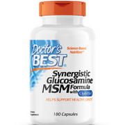 Doctor's Best Synergistic Glucosamine Msm Formula with Optimsm 180 Caps