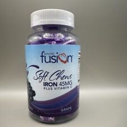Bariatric Fusion Iron Soft Chew with Vitamin C | Grape Flavored Iron Supply SS3