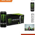 Monster Energy Drink - Intense Powerful Buzz, Smooth Flavor - 16oz Pack of 15