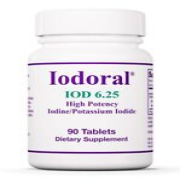 Iodoral 6.25 mg 90 tablets EXP 9/25