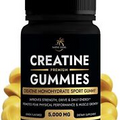 NATIVE OASIS Creatine Monohydrate | 5,000 MG Gummy Creatine Supplement for Men