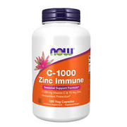 C-1000 Zinc Immune 180 Veg Caps  by Now Foods