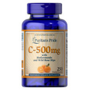 Vitamin C with Bioflavonoids & Rose Hips 250 Caplets