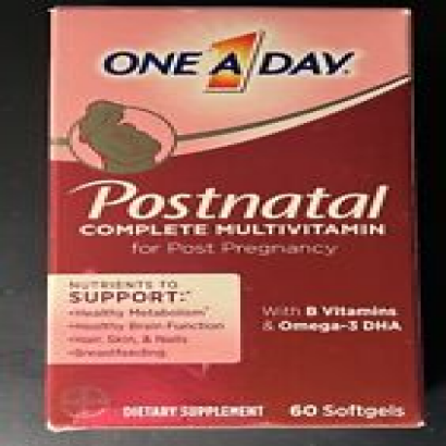 One A Day Postnatal Complete Multivitamin Softgels 60ct. EXP 5/24