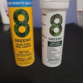 8 Greens Original &Detox Lemon Ginger Flavor Tablets  EXP 10-11/2024 20 Tablets