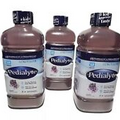 Lot of 3 - Pedialyte Electrolyte Solution Hydration Drink Grape 1 Liter