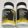2 Pc Nutri Potassium + Iodide Tablets 130 Mg EXP. 10/2033 140 Tablets Each