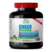 Ginkgo Trees - Ginkgo Biloba Extract 120 mg - Stimulate Mind Capsules 1B