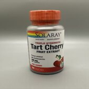 Solaray Triple Strength Tart Cherry  Fruit Extract. 90 Capsule BB:11/2024