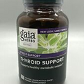 Gaia Herbs Thyroid Support Stress Support 120 Vegan Liquid PhytoCaps BB:06/2026